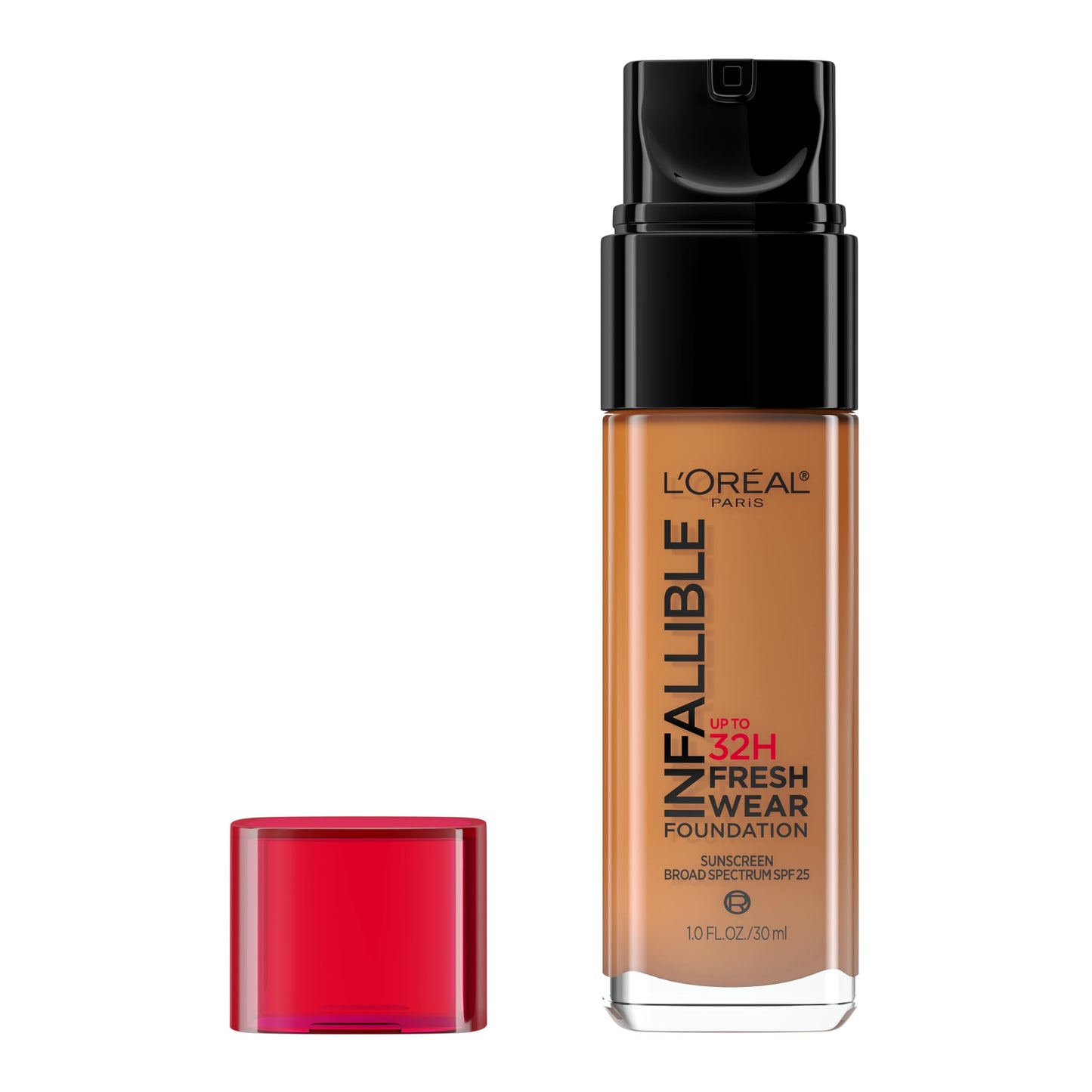 L'Oreal Paris Makeup Infallible Up to 32 Hour Fresh Wear Lightweight Foundation, 405 Porcelain, 1 Fl Oz, Packaging May Vary