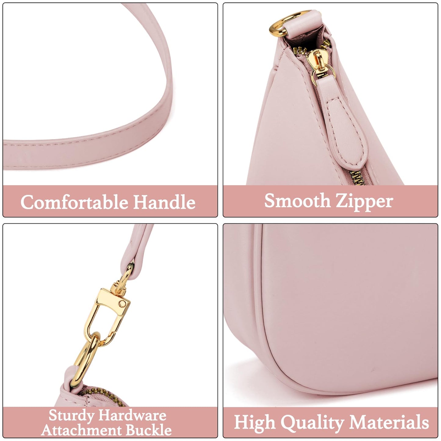 KKXIU Shoulder Bag for Women Cute Hobo Purses and Handbags Retro Clutch Underarm Purse | Cute