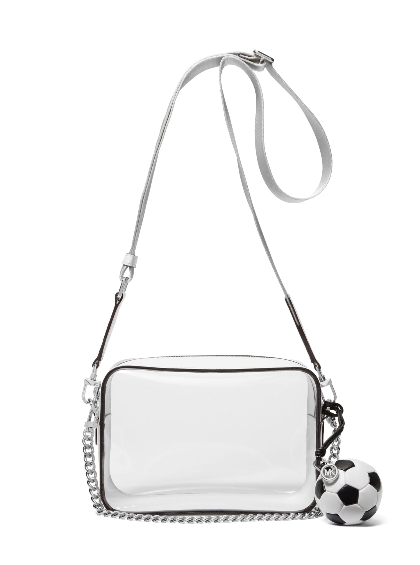 Michael Kors Bryant Medium Double Zip Chain Camera Crossbody Bag