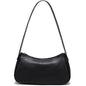 Small Shoulder Bag for Women Cute Mini Purse Trendy Vegan Leather Y2k Crescent Handbag