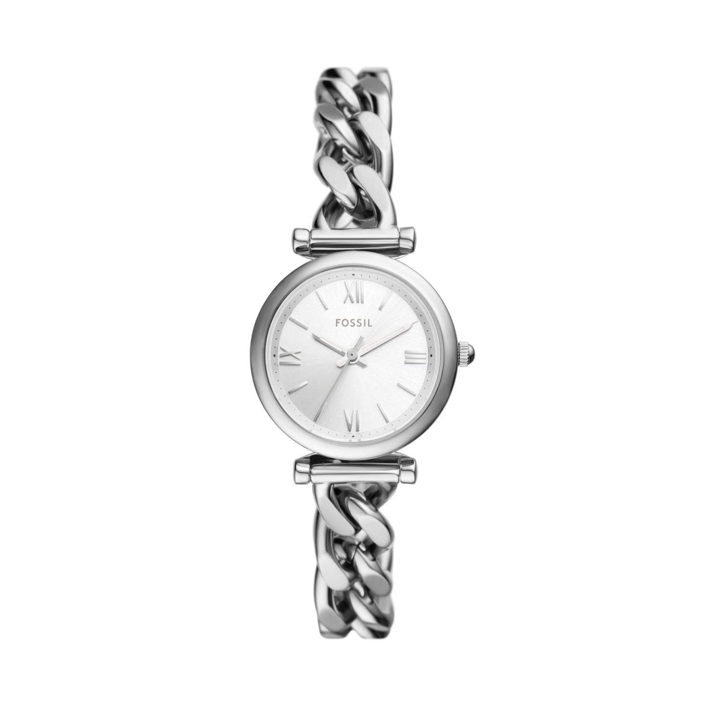 Fossil Women's Watch and Bracelet Set, Carlie Three-Hand Stainless Steel Watch for Women and Bracelet Set