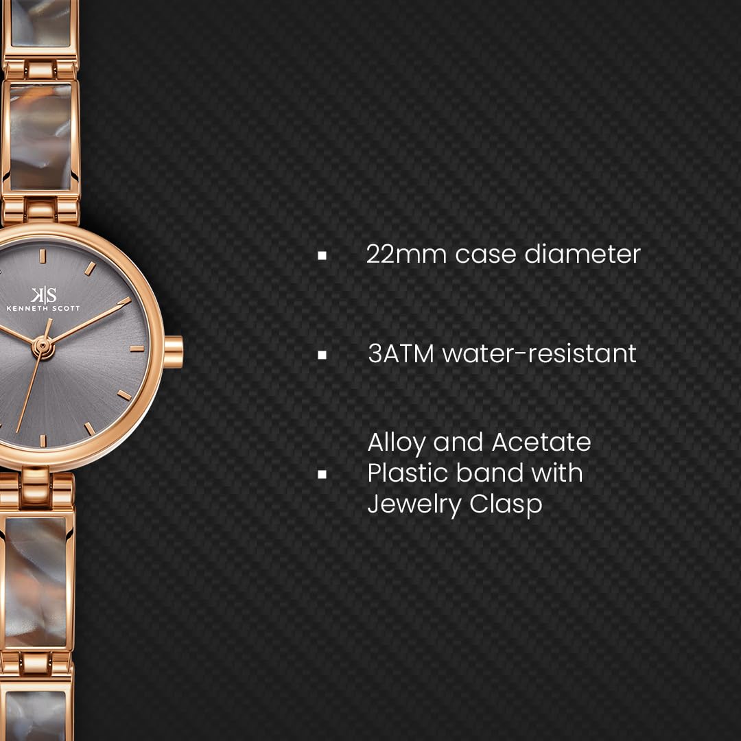 Kenneth Scott Women’s Analog Watch | 22mm - K24502