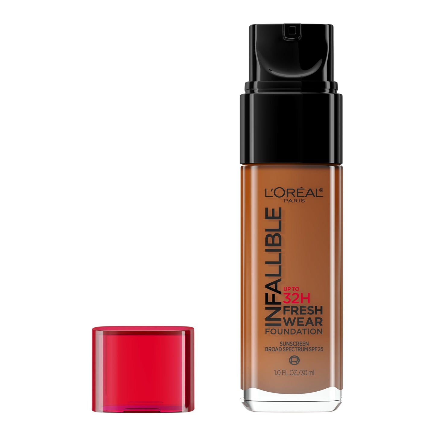 L'Oreal Paris Makeup Infallible Up to 32 Hour Fresh Wear Lightweight Foundation, 405 Porcelain, 1 Fl Oz, Packaging May Vary
