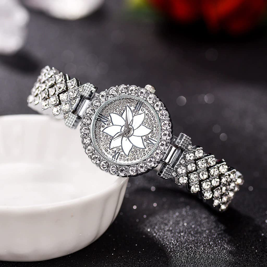 ADSBIAOYE Luxury Women Wrist Watches Diamond Bracelet Watch Fashion Casual Quartz Watch Ladies Watch