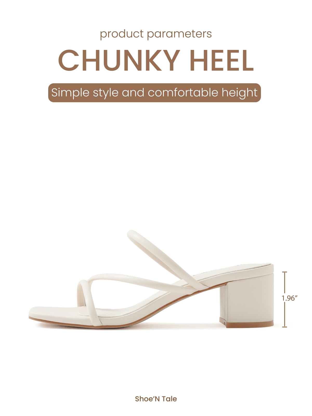 Shoe'N Tale Strappy Heels for Women Low Chunky Block Heel Heeled Sandals Square Open Toe Slip On Slides Mules(7,Gold)Shoe'N Tale Strappy Heels for Women Low Chunky Block Heel Heeled Sandals Square…