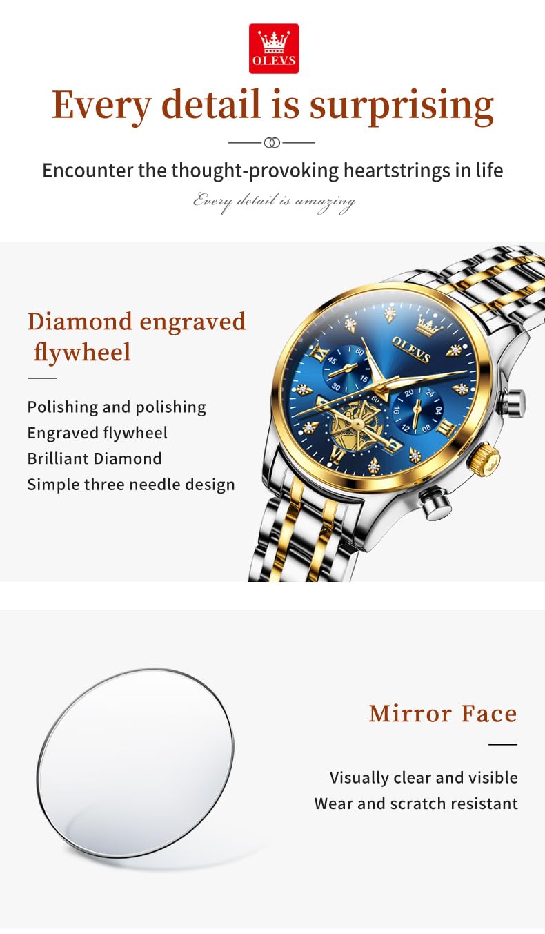 OLEVS Watch Women Silver Watches for Women Luxury for Small Wrists Dress Stainless Steel Women's Wrist Watches Easy to Read Reloj para Mujer Black/Blue/Gold/Green/Pink/Purple