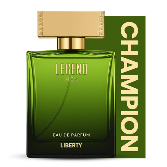 Liberty Luxury Passion Eau De Parfum for Men, Long Lasting Bold Spicy Scent Designed in France, Masculine Cologne That Draws Compliments, Perfume for mens, men's fragrances, Gift for Him 100ml 3.4Oz