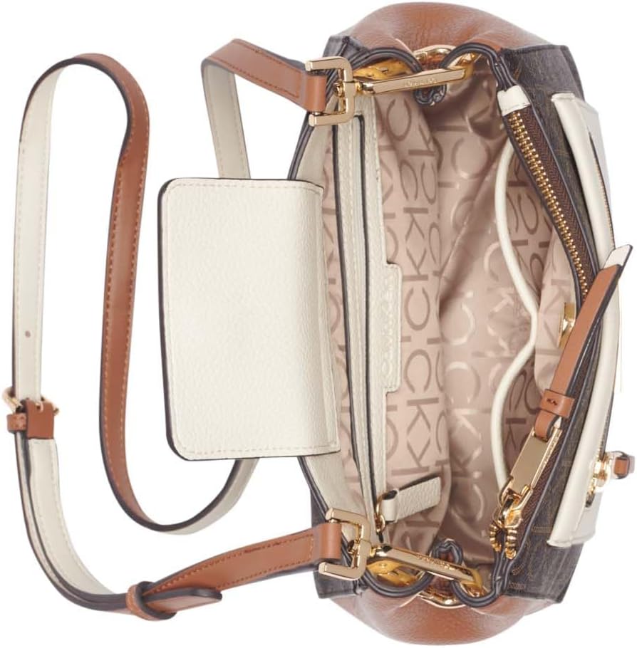 Calvin Klein Women's Hadley Triple Compartment Crossbody