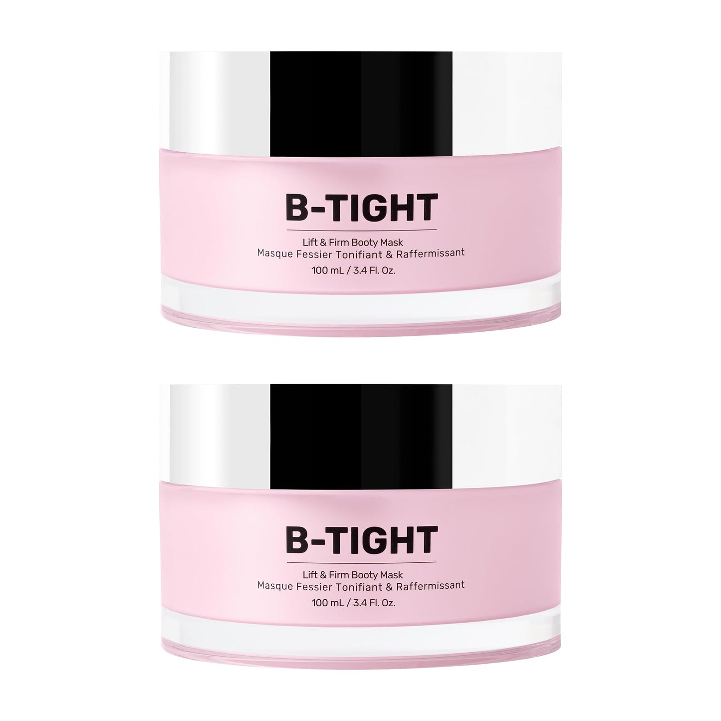 MAËLYS B-TIGHT Lift & Firm Booty Mask - Skin Tightening & Firming Cream for Booty & Thighs - Cellulite Cream with Caffeine & Brazilian Peppertree - Butt Mask for Smooth-Looking Skin (3.4 Fl Oz)
