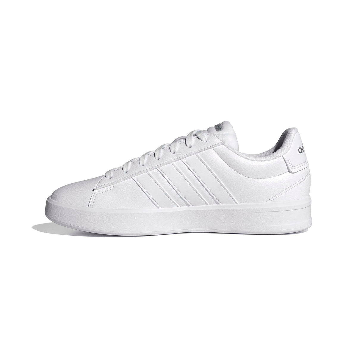adidas Women's Grand Court 3.0, White/Iron Metallic, 7.5adidas Women's Grand Court 3.0, White/Iron Metallic, 7.5