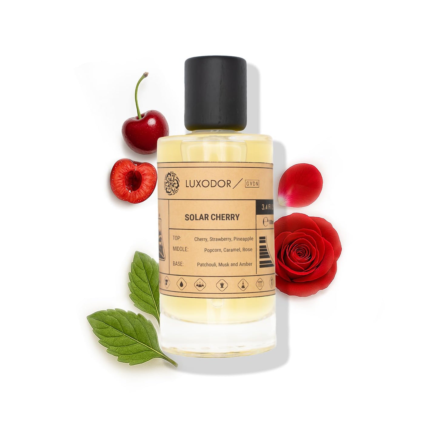 Inspired by Y S.L's B.lack O.pium 3.4 fl. oz (100ml) Damascus Poemy with Pheromone Roll-On Oil 10 ml | Women’s Dupes Fragrances | Long Lasting Perfume Vanilla for Women | Womens Perfume