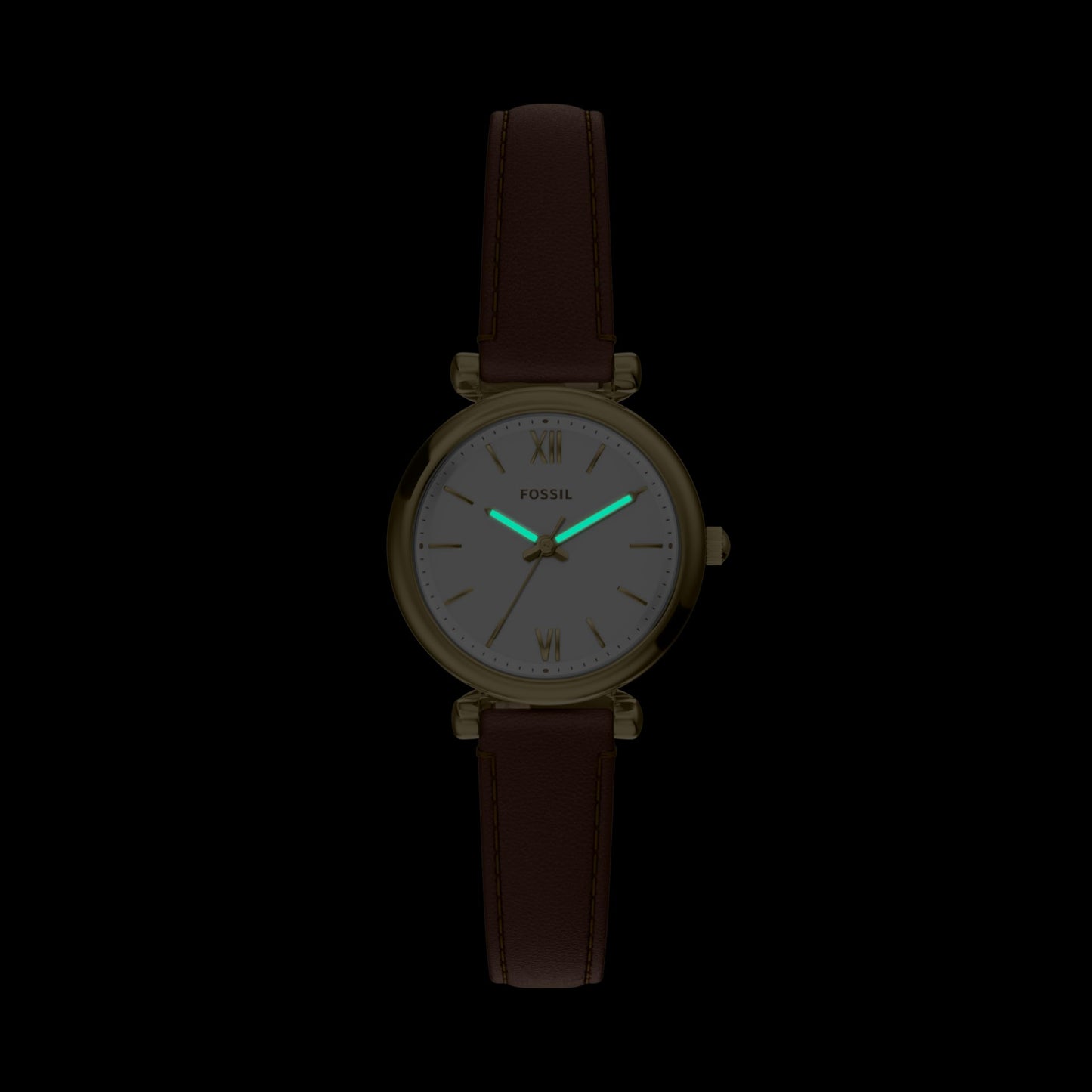 Fossil Women's Watch and Bracelet Set, Carlie Three-Hand Stainless Steel Watch for Women and Bracelet Set