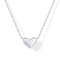 PAVOI 14K Gold Plated Cubic Zirconia Heart Necklace | Cute Dainty Love Pendant Necklaces for Women - Valentines Day Trendy Jewelry