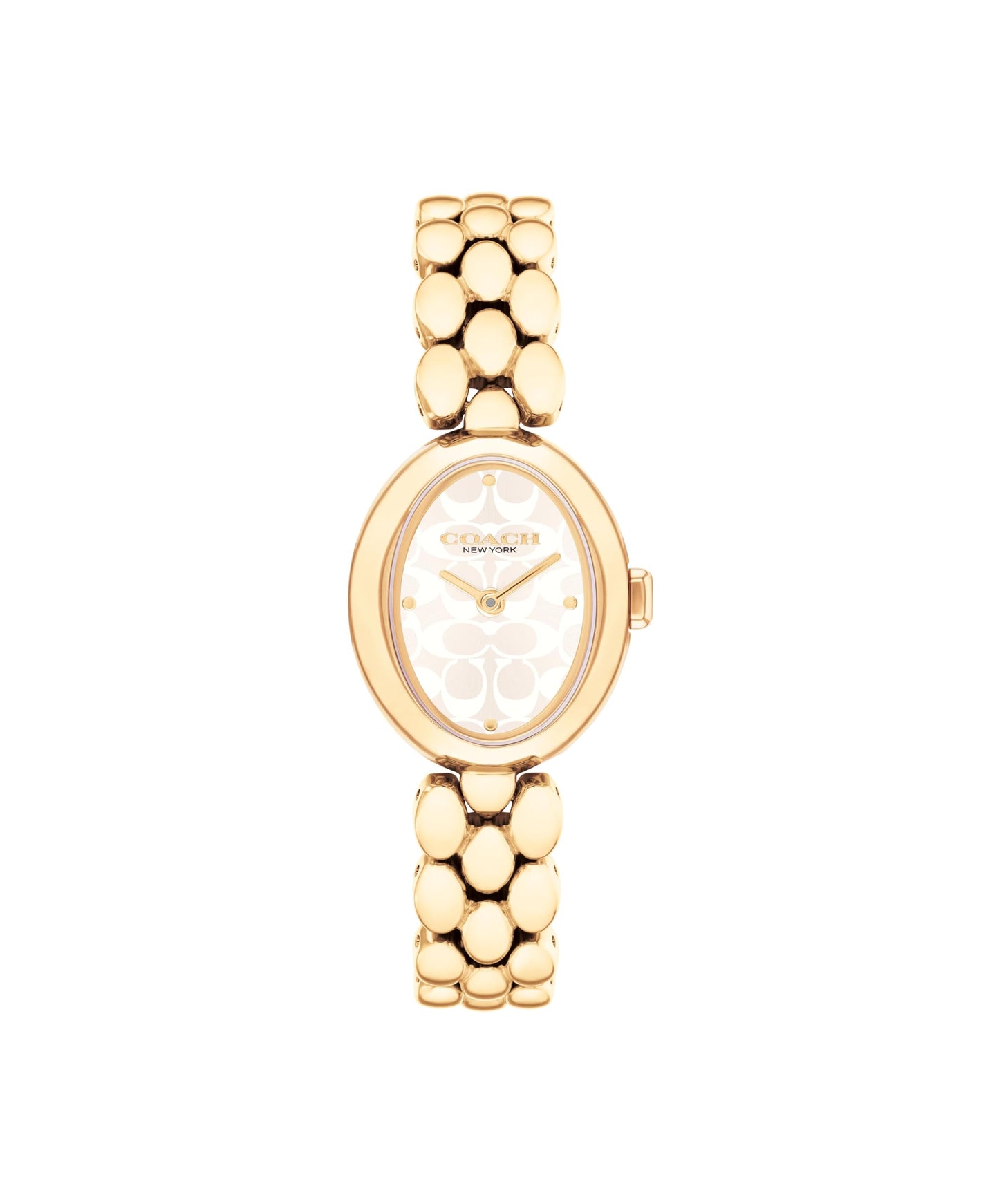 COACH Women's Sammy 2H Quartz Bracelet Watch, 22.5mm Petite Oval Case, Premium Fashion, Everyday Wear - Gift for Her