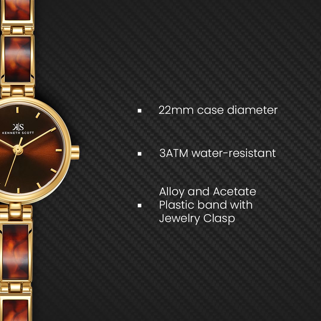 Kenneth Scott Women’s Analog Watch | 22mm - K24502