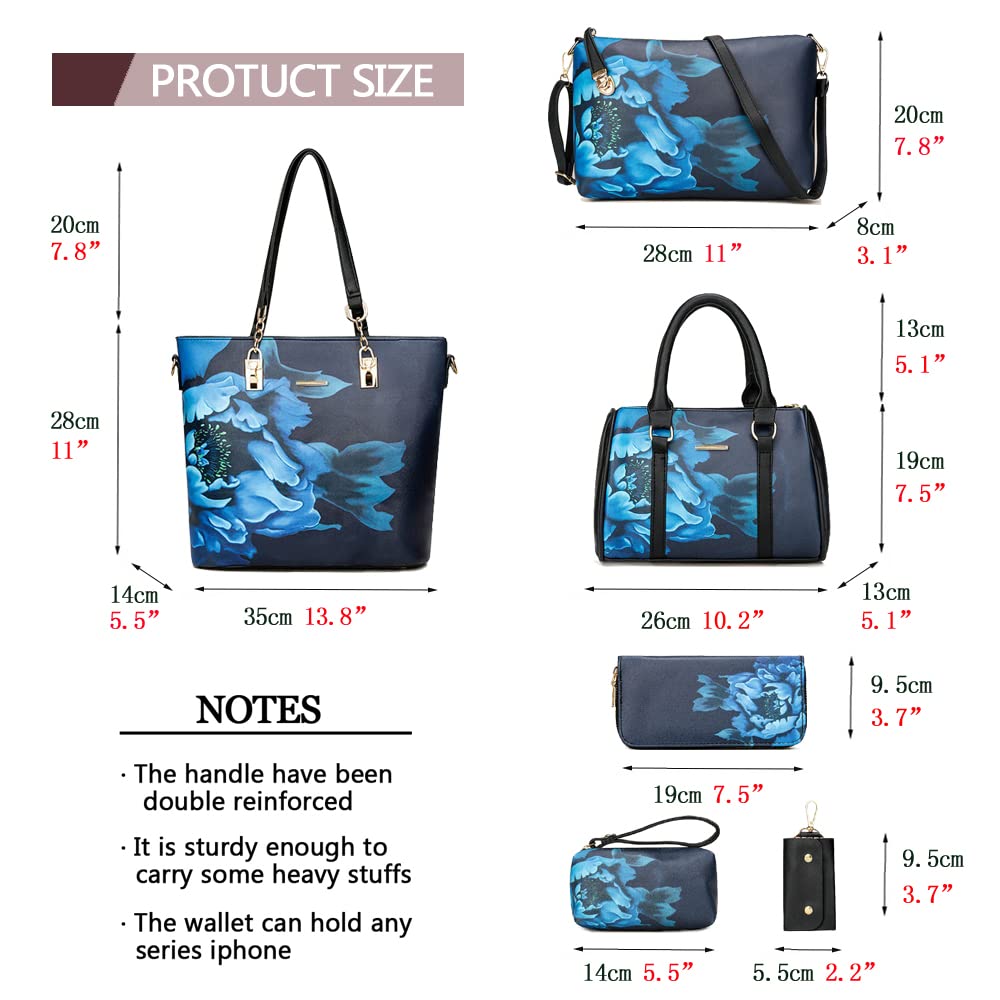 2E-youth Designer Purses and Handbags for Women Satchel Shoulder Bag Tote Top Handle Bag