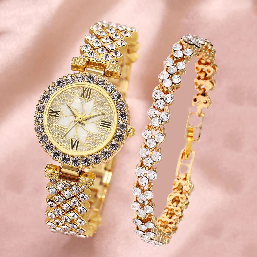 ADSBIAOYE Luxury Women Wrist Watches Diamond Bracelet Watch Fashion Casual Quartz Watch Ladies Watch