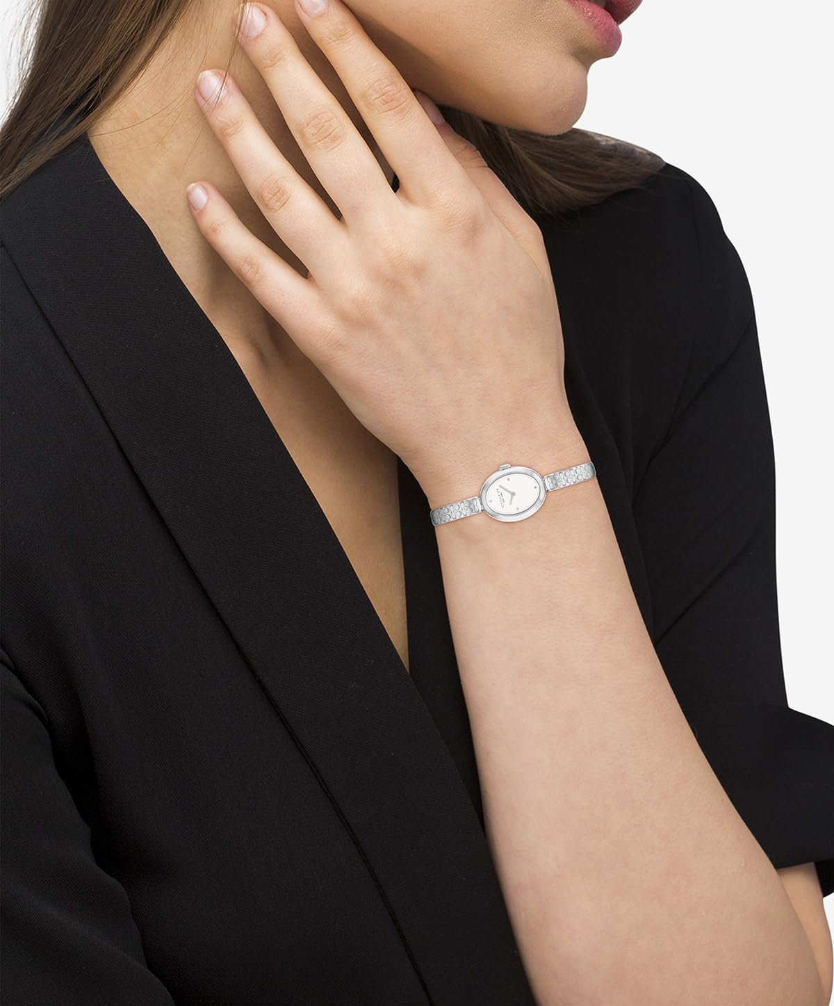Coach Sammy Women's 2H Quartz Watch - Jewelry-Inspired Bangle Watch - Modern and Elegant Everyday Timepiece - Gift for Her