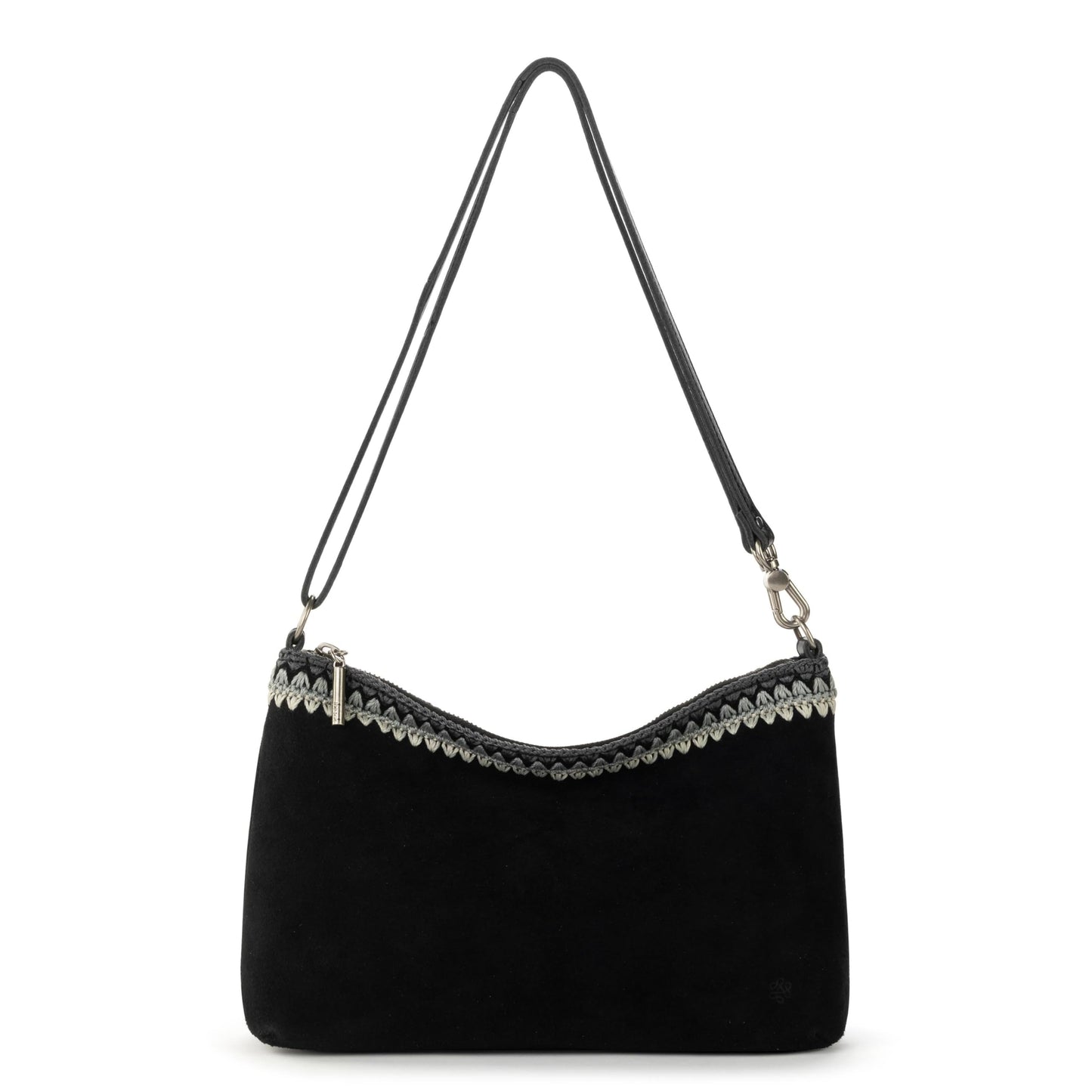 The Sak Lumi Convertible Crossbody Purse - Women's Handbag for Everyday & Travel, 3-in-1 Small Crossbody in Crochet & Leather