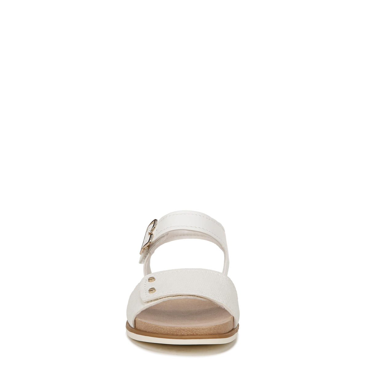 Dr. Scholl's Womens Nicely Sun Flat Sandal Off White 9 MDr. Scholl's Womens Nicely Sun Flat Sandal Off White 9 M