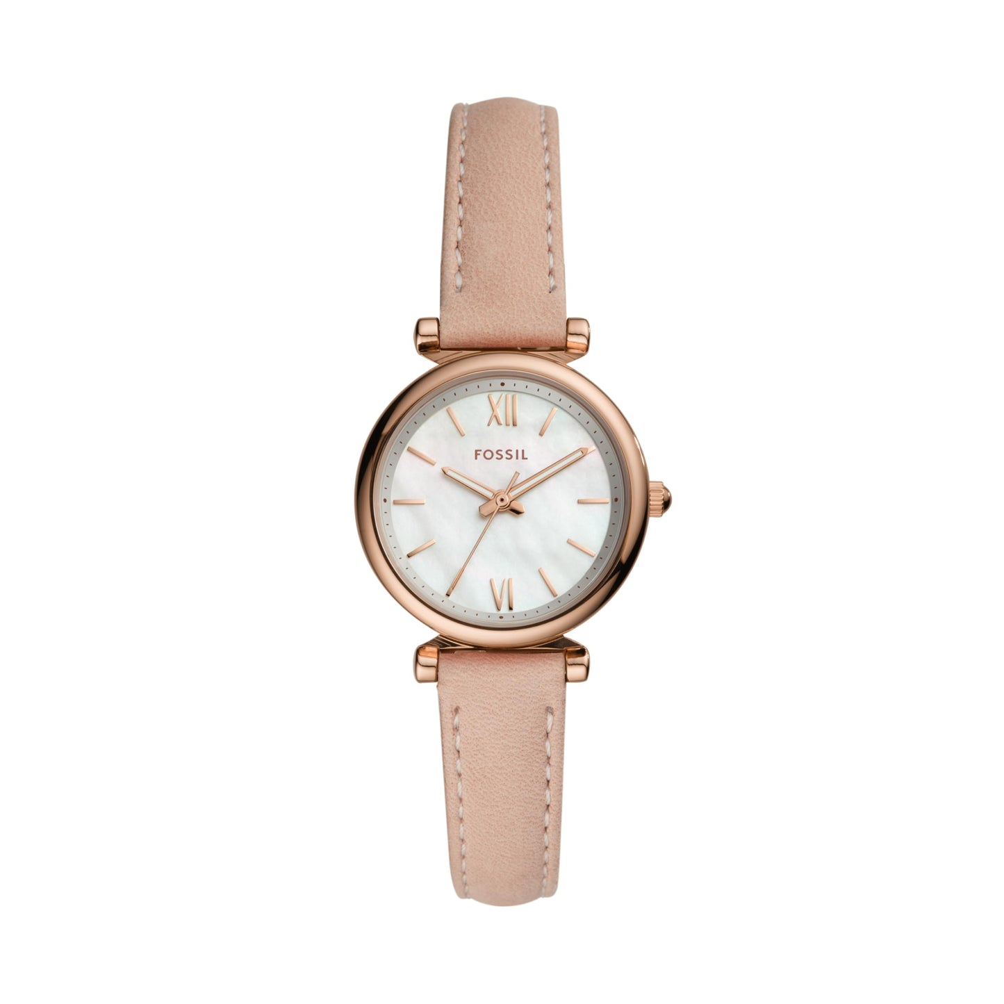 Fossil Women's Watch and Bracelet Set, Carlie Three-Hand Stainless Steel Watch for Women and Bracelet Set