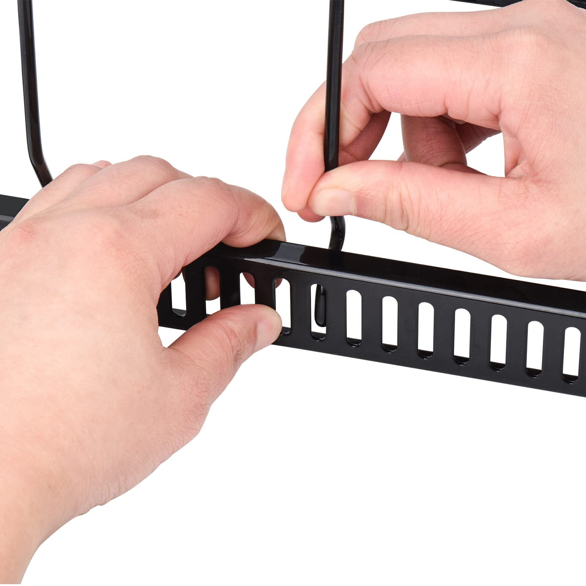 Adjustable Cookware Organizer Rack for Pots, Pans & Lids