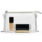 BS-VOG Clear Purse for Women - Stadium Approved Small Crossbody Bag with Zipper, Clear Stadium Bag for Concerts, Sports