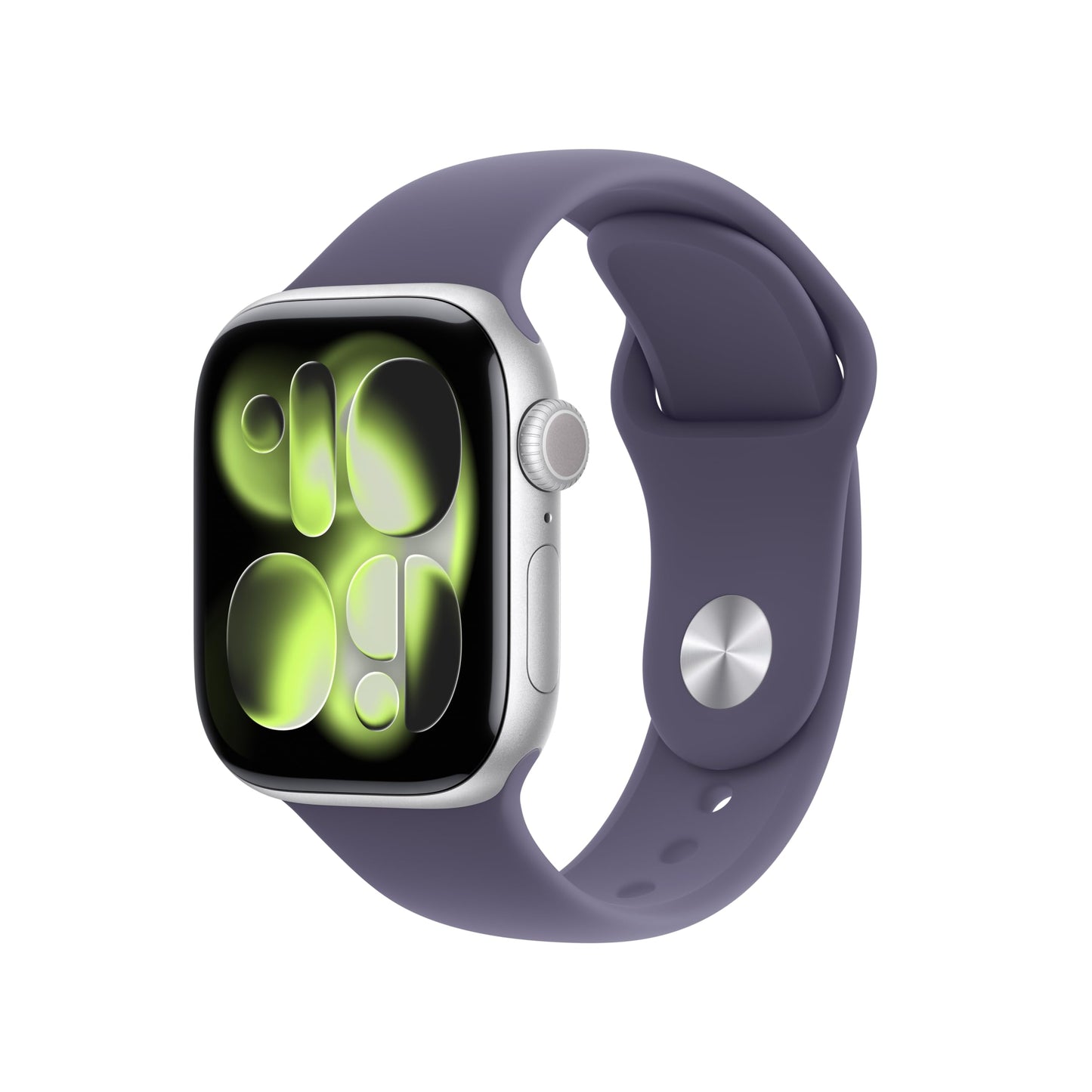 Apple Watch Series 11 [GPS 42mm] Smartwatch with Jet Black Aluminum Case with Black Sport Band - S/M. Sleep Score, Fitness Tracker, Health Monitoring, Always-On Display, Water Resistant