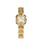 TIME100 Women's Bracelet Watches Ladies Quartz Wrist Watch with Green Dial Bezel with Crystals in Movement Bracelet Strap with Diamonds Waterproof