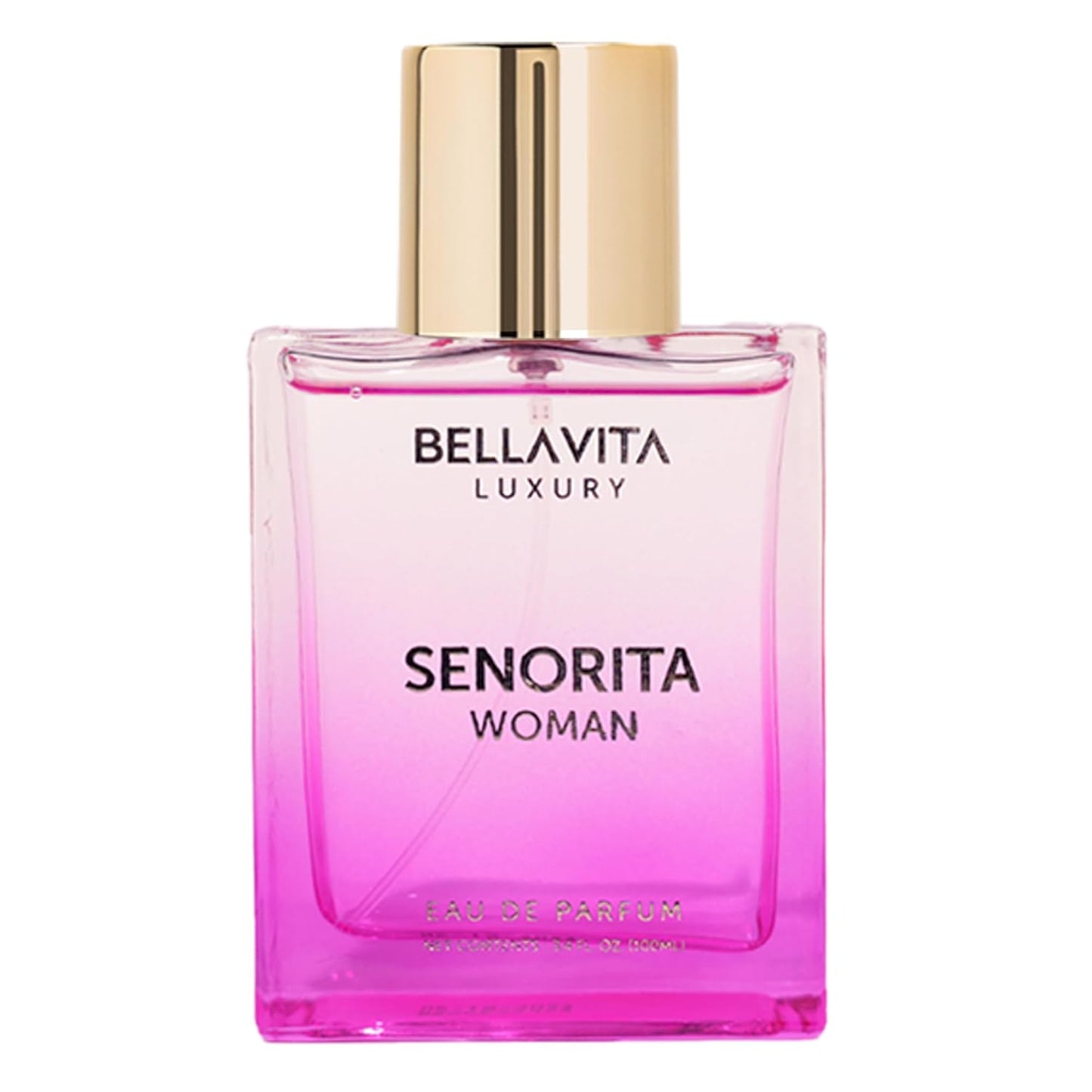Bellavita Luxury Senorita Eau de Parfum | 100 ml (3.4 fl.oz.) | Perfume for Women | Fresh Floral, Yuzu, Peony, and Musk Notes | Long Lasting Women's Fragrance | Mother's day Fragrance