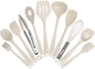 Kitchen Utensil Set - 11 Cooking Utensils - Colorful Silicone Kitchen Utensils - Nonstick Cookware with Spatula Set - Colored Best Kitchen Tools Kitchen Gadgets