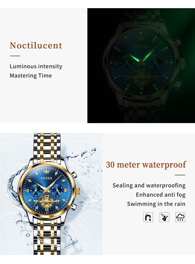 OLEVS Watch Women Silver Watches for Women Luxury for Small Wrists Dress Stainless Steel Women's Wrist Watches Easy to Read Reloj para Mujer Black/Blue/Gold/Green/Pink/Purple