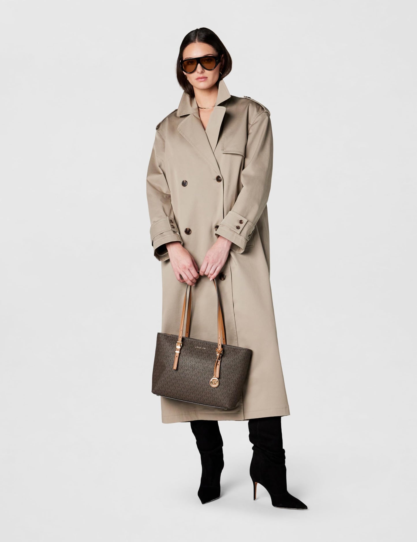 MICHAEL Michael Kors Quinn Md Ew Tz Tote