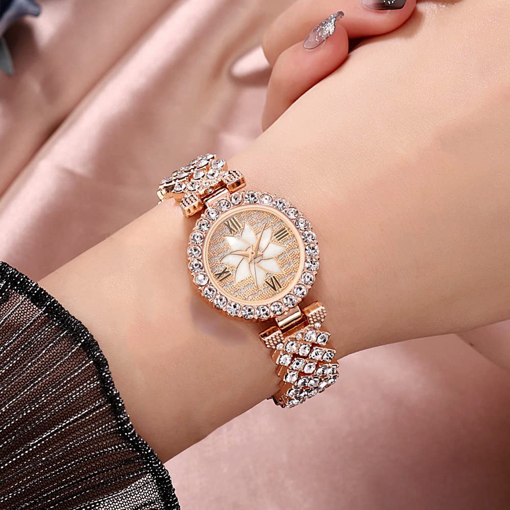 ADSBIAOYE Luxury Women Wrist Watches Diamond Bracelet Watch Fashion Casual Quartz Watch Ladies Watch