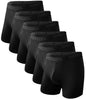 BAMBOO COOL Ultra Soft Mens Underwear Boxer Briefs Multi-pack | Bamboo Fabric‌,No Ride Up,More Breathable Than Cotton