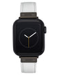 Anne Klein Leather Fashion Band for Apple Watch Secure, Adjustable, Apple Watch Band Replacement, Fits Most Wrists