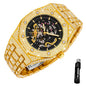 Vetra Women Watches Automatic Luxury Diamond Dress Ladies Watch Fashion Waterproof Ceramic Strap Rose Gold Self Winding Female Wrist Watch