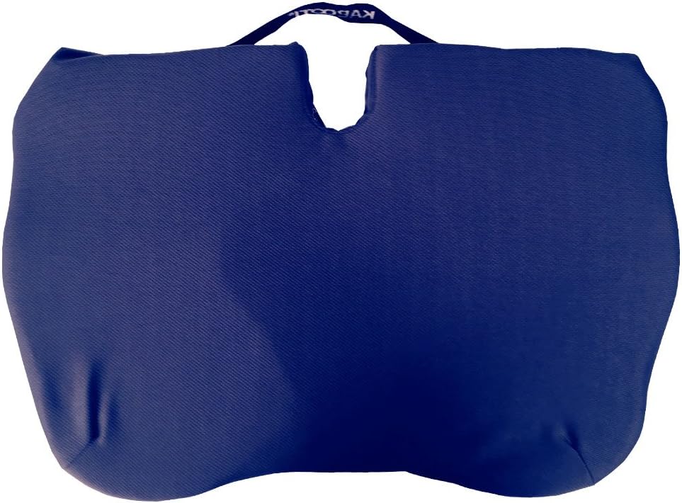 Contour Products Kabooti Coccyx Foam Seat Cushion, Navy, Large