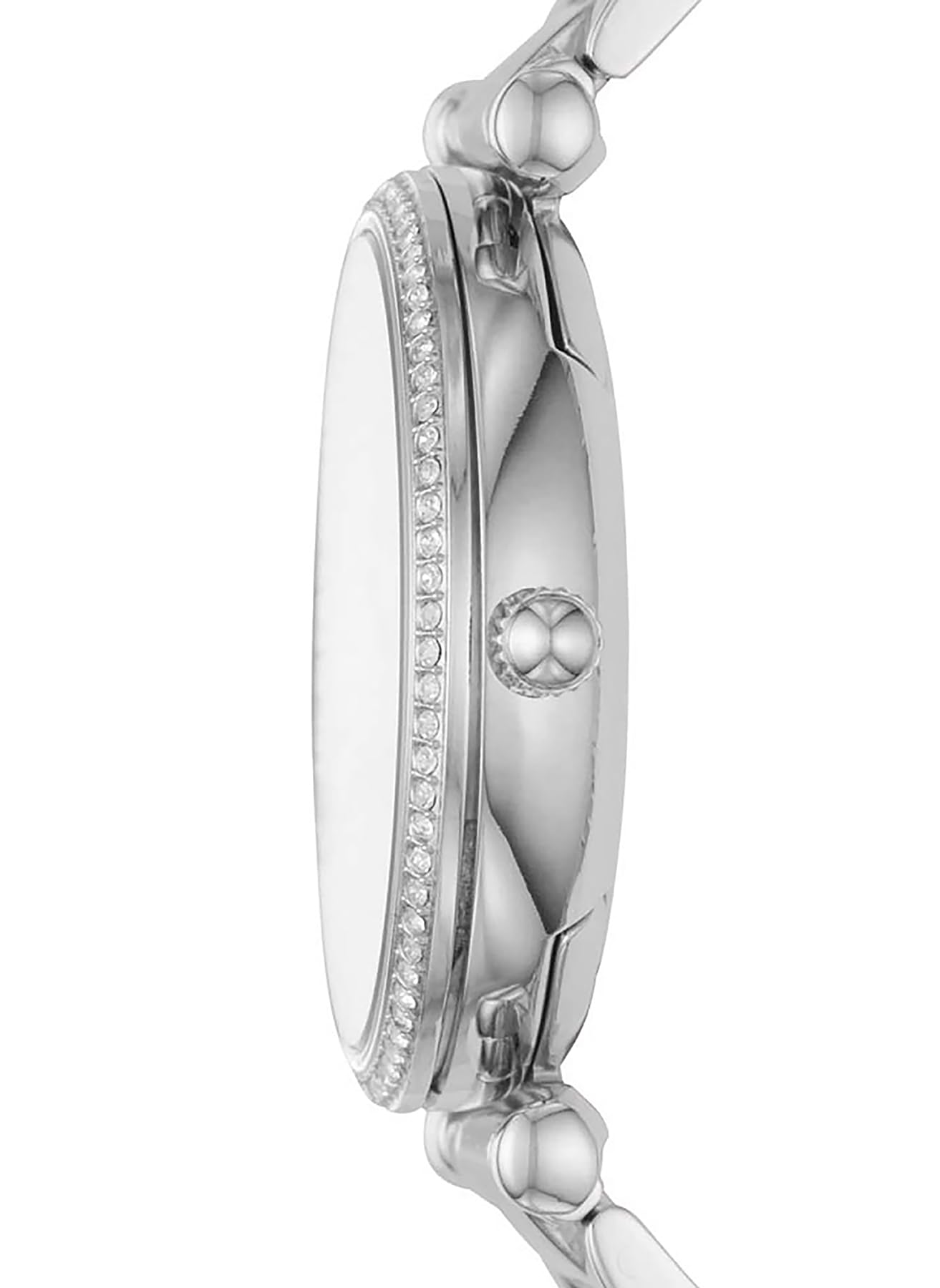 Fossil Women's Watch and Bracelet Set, Carlie Three-Hand Stainless Steel Watch for Women and Bracelet Set