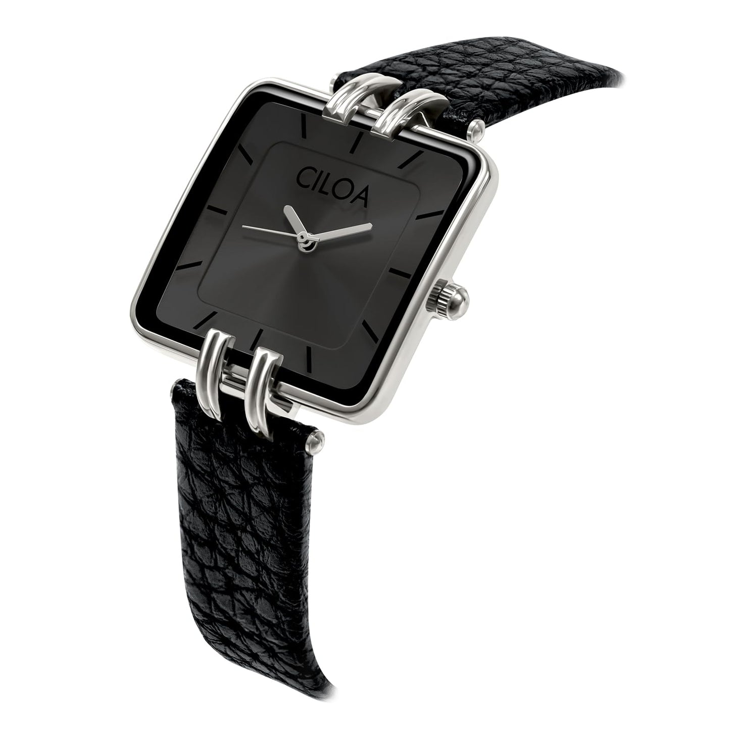 Women's Leather Strap Watch Dainty Elegant Gold Watches for Women Classic Casual Fashion Square Ladies Watch Gifts Present for Her