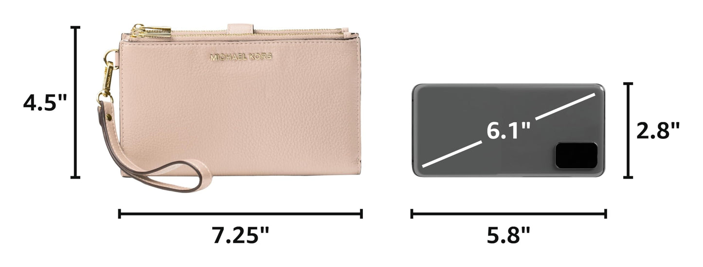 Michael Kors Women’s Jet Set Double Zip Wristlet