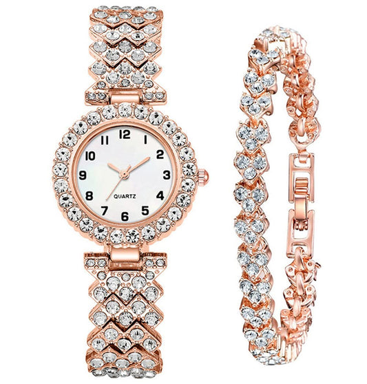 ADSBIAOYE Luxury Women Wrist Watches Diamond Bracelet Watch Fashion Casual Quartz Watch Ladies Watch
