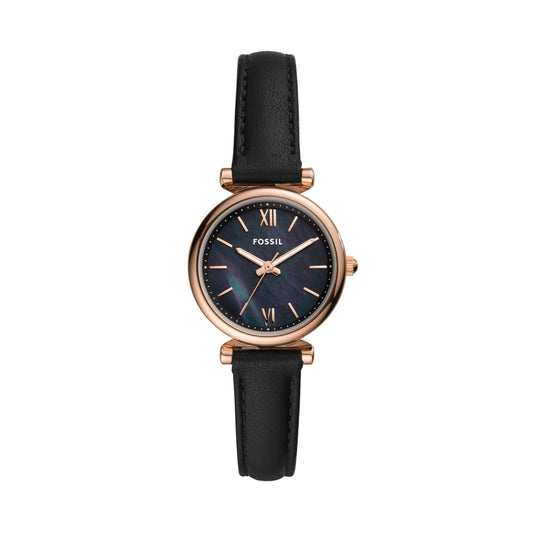 Fossil Women's Watch and Bracelet Set, Carlie Three-Hand Stainless Steel Watch for Women and Bracelet Set