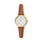 Fossil Women's Watch and Bracelet Set, Carlie Three-Hand Stainless Steel Watch for Women and Bracelet Set