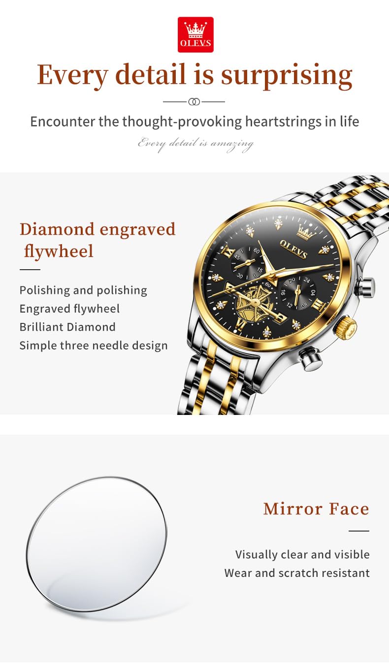 OLEVS Watch Women Silver Watches for Women Luxury for Small Wrists Dress Stainless Steel Women's Wrist Watches Easy to Read Reloj para Mujer Black/Blue/Gold/Green/Pink/Purple