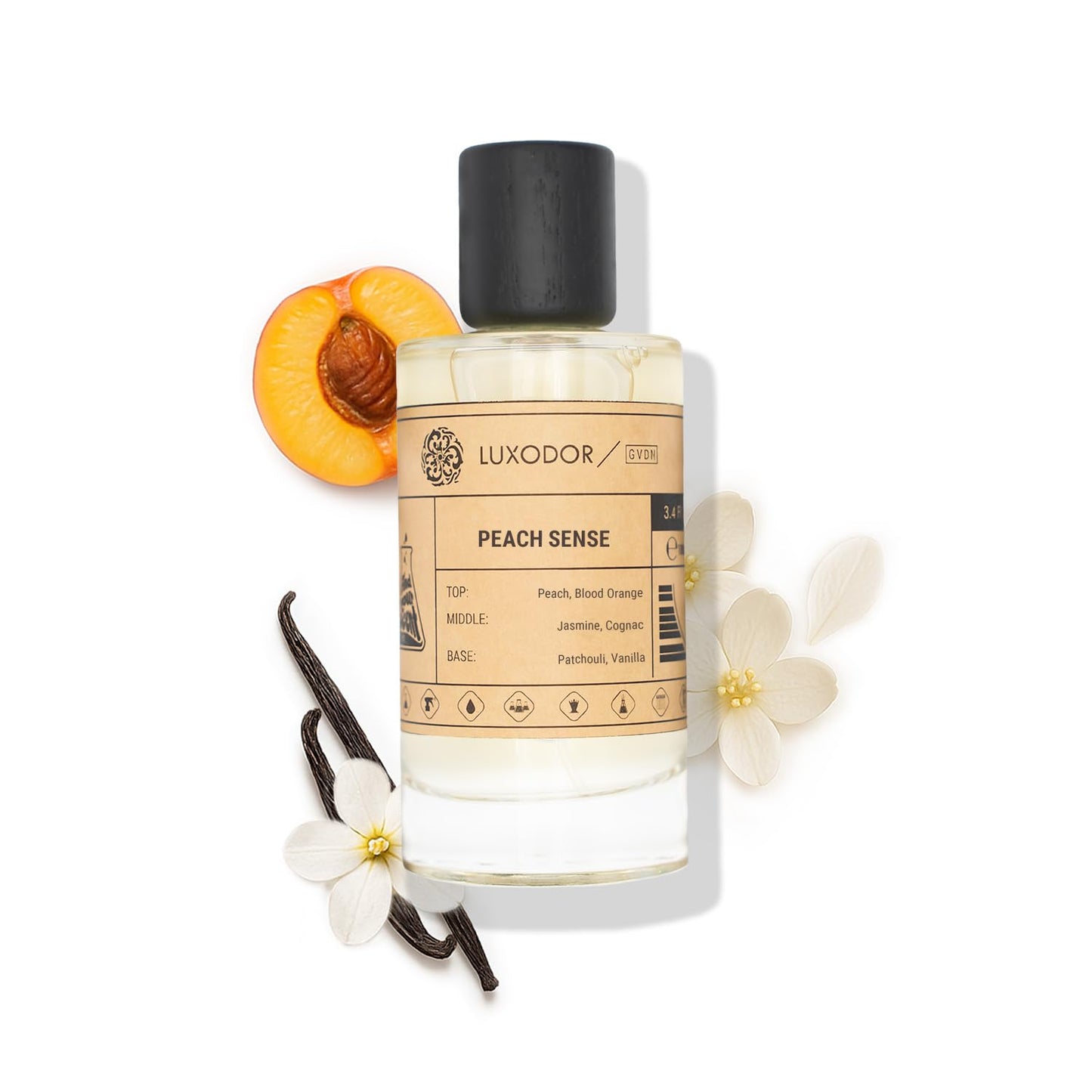 Inspired by Y S.L's B.lack O.pium 3.4 fl. oz (100ml) Damascus Poemy with Pheromone Roll-On Oil 10 ml | Women’s Dupes Fragrances | Long Lasting Perfume Vanilla for Women | Womens Perfume