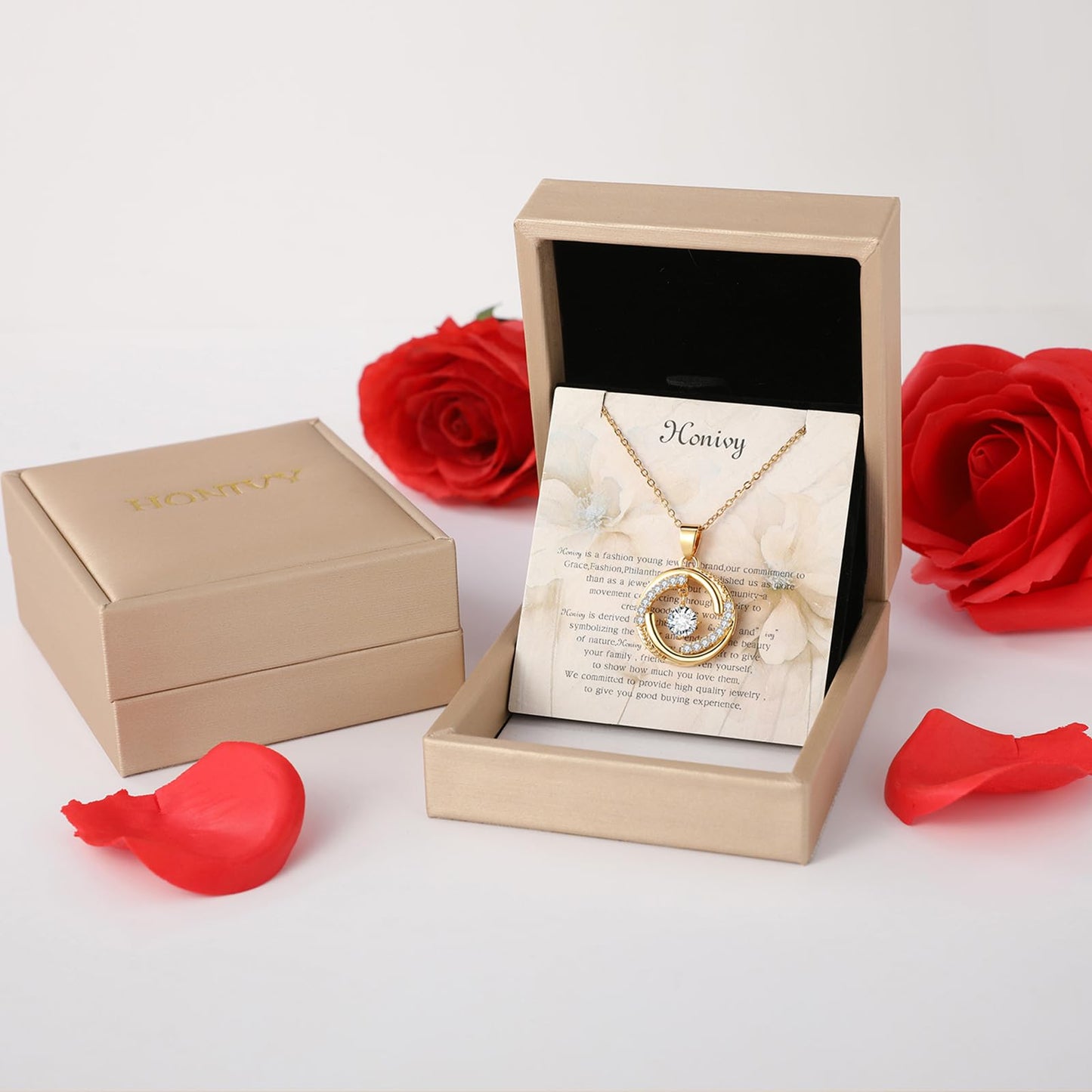 Dainty Gold Necklace for Women, 18K Real Gold Plated Necklace, White Gold Cross Silver Necklace, Cubic Zirconia Necklace, Birthday Gifts for Women Jewelry
