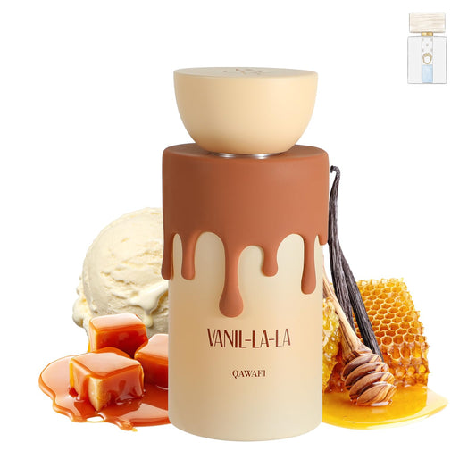 Voyage Vanille Eau de Parfum 1.7oz / 50ml Sweet Vanilla Gourmand Perfume for Women, Creamy Caramel & Milk Scent, Long Lasting Warm Cozy Fragrance, Vegan & Cruelty-Free