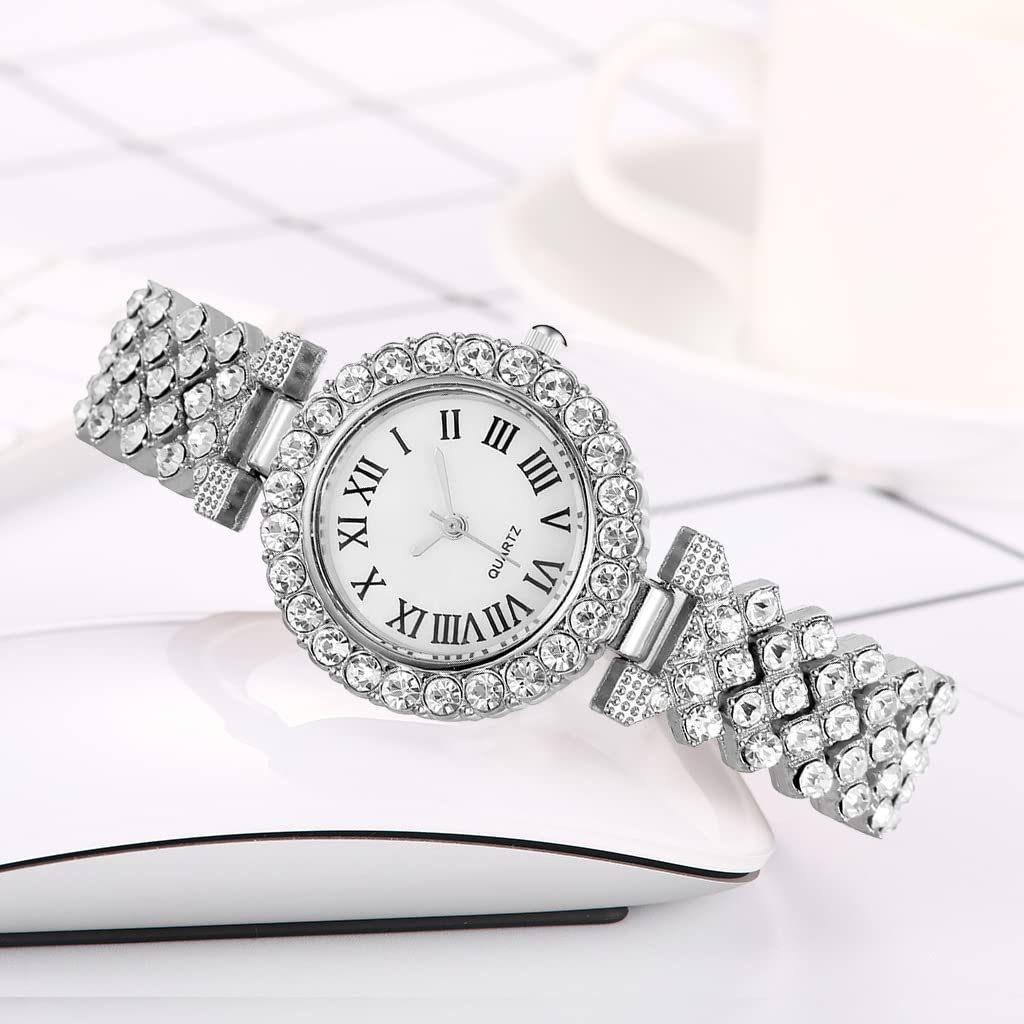 ADSBIAOYE Luxury Women Wrist Watches Diamond Bracelet Watch Fashion Casual Quartz Watch Ladies Watch