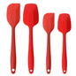 Silicone Spatulas Set, Rubber Spoon Spatula Heat Resistant Spoonula One Piece Design Seamless Spatula Non-Stick Scrapers Baking Mixing Tool